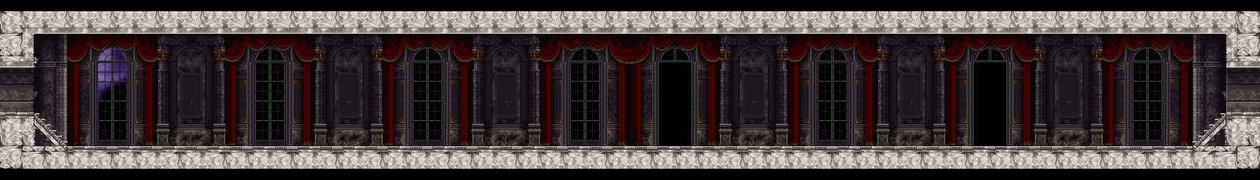 Original Castle Entrance hall decoded from the preserved Castlevania PlayStation disc