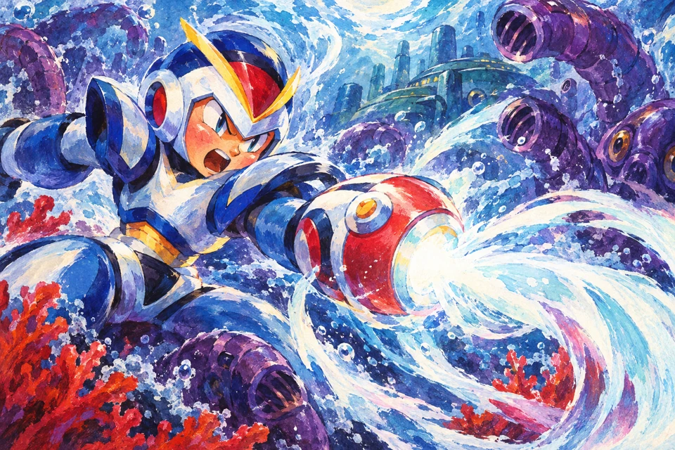 Cannon Arc — new AI-assisted illustration