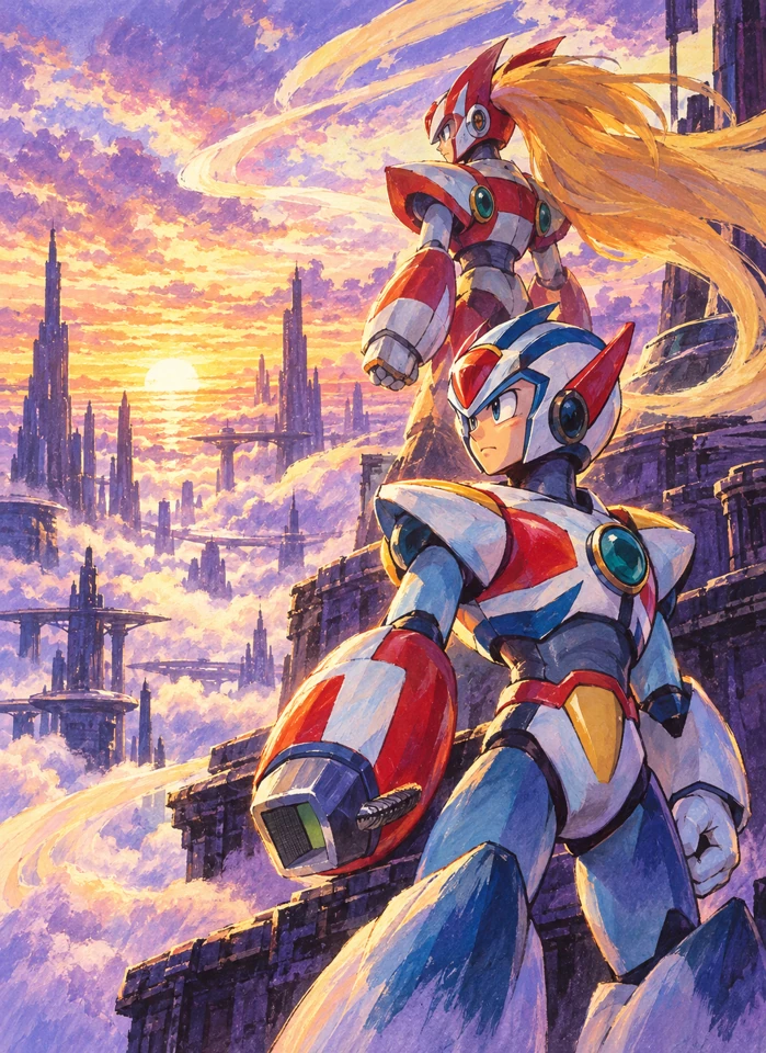 Dawn Guardians — new AI-assisted illustration