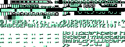 HUD and fonts — area-001 bg3 palette0