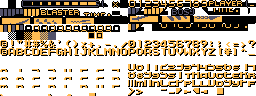 HUD and fonts — area-001 bg3 palette1