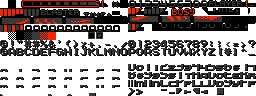 HUD and fonts — area-001 bg3 palette3