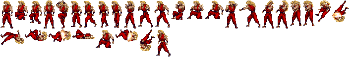 Armored claw fighter - sprite set 104A