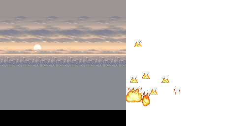 Static parallax background - areas 0, 1, 2, 3