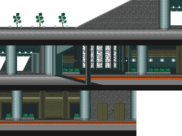Background regions - areas 16