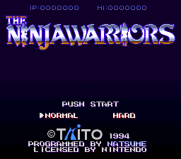 Title screen