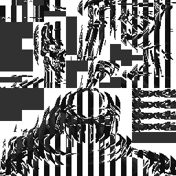HUD and fonts — opening-resource-35 bg3 palette0