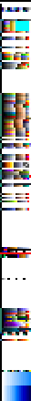 Original indexed palettes and default CGRAM