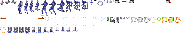Shared objects, particles and character effects - palette 14