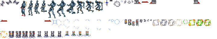 Shared objects, particles and character effects - palette 18